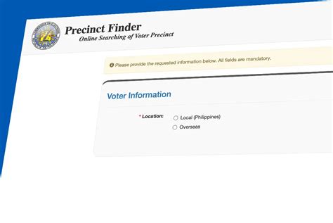How to Know Your Voter Precinct Online Using COMELEC’s .
